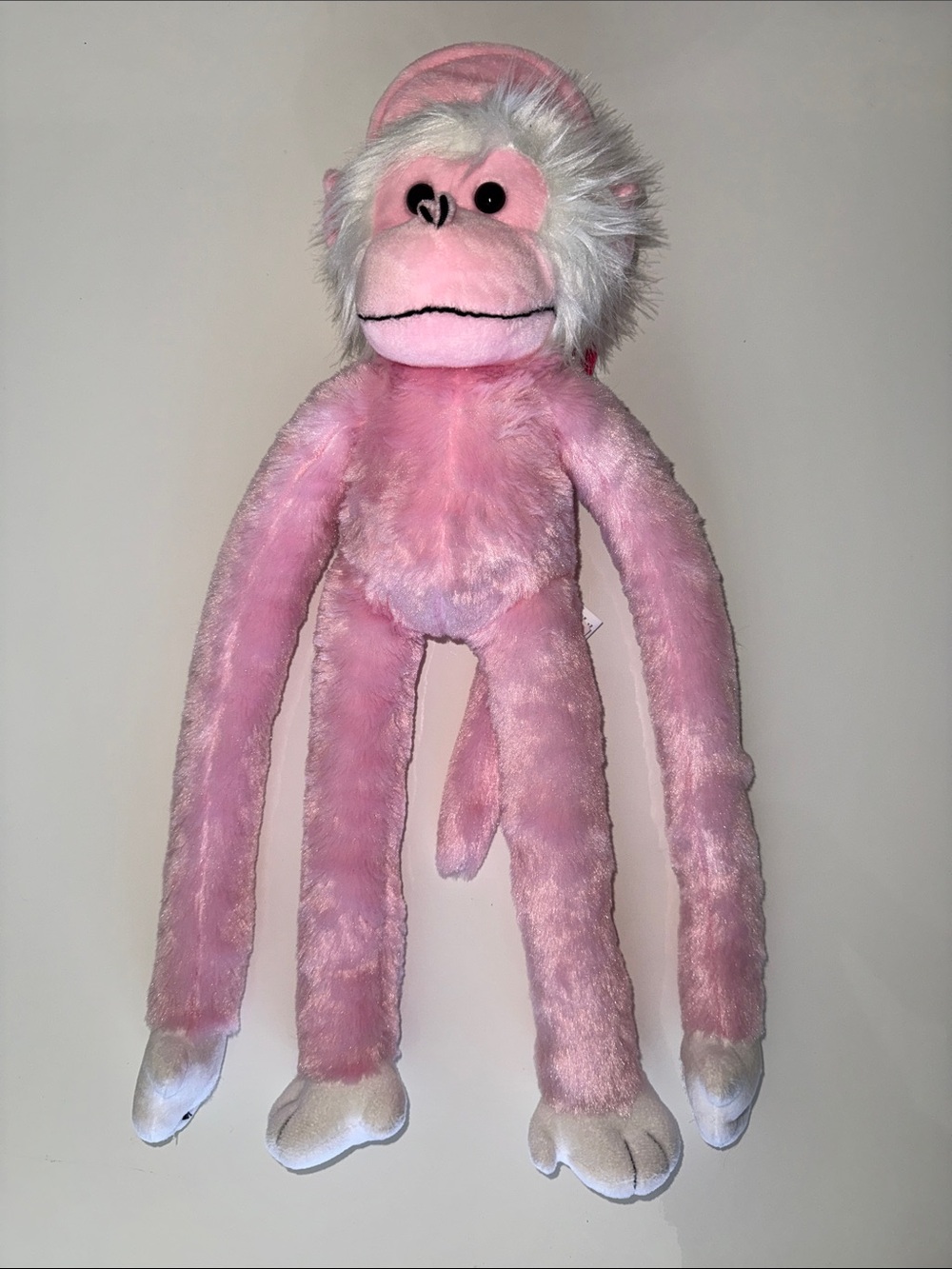 Los Angeles Angels Pink Rally Monkey Plush MLB Official Rare